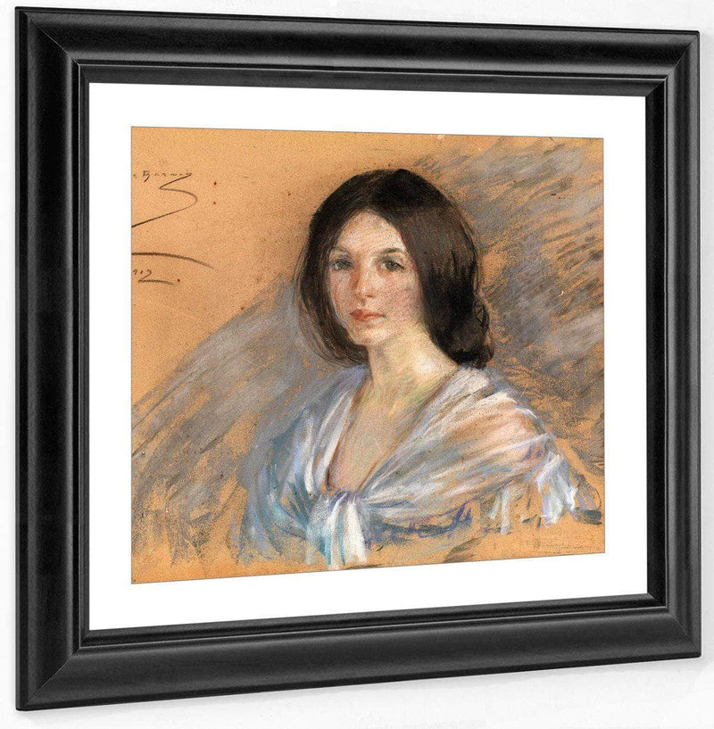 Jaqueline With Fichu By Alice Pike Barney Fine Art Print