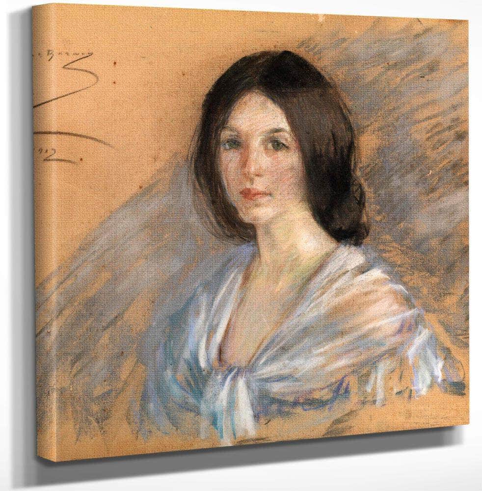 Jaqueline With Fichu By Alice Pike Barney Fine Art Print