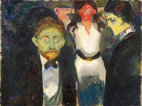 Jealousy 1907 By Edvard Munch Fine Art Print