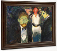 Jealousy 1907 By Edvard Munch Fine Art Print