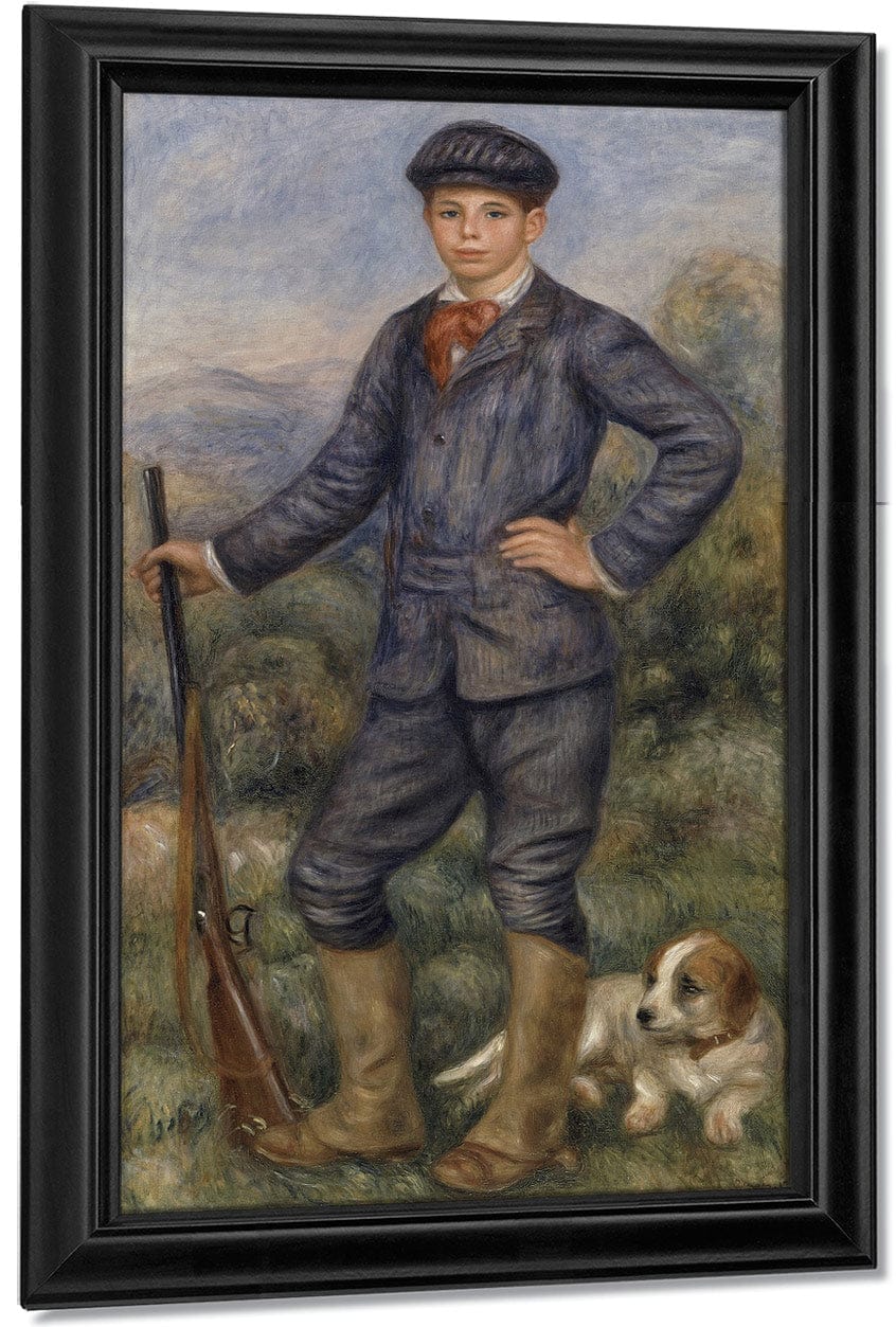 Jean As A Huntsman By Pierre Auguste Renoir Fine Art Print