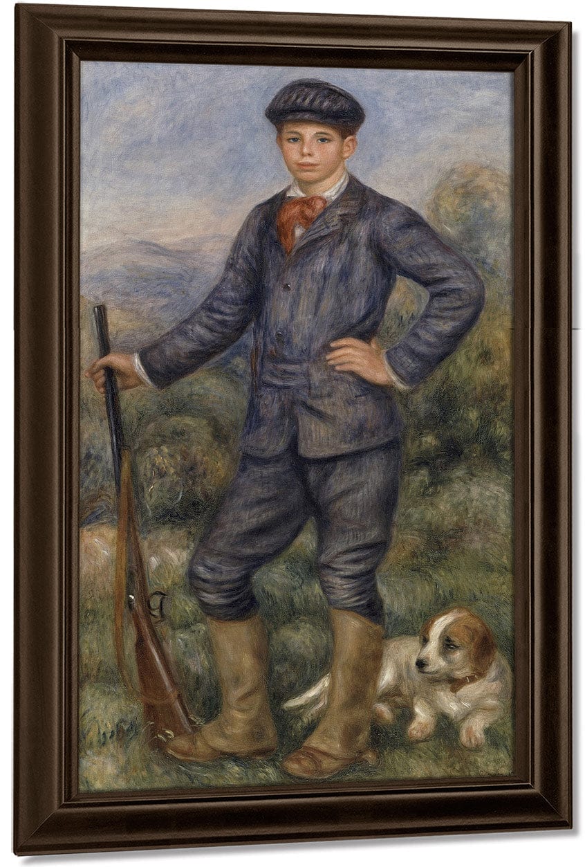 Jean As A Huntsman By Pierre Auguste Renoir Fine Art Print