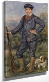 Jean As A Huntsman By Pierre Auguste Renoir Fine Art Print