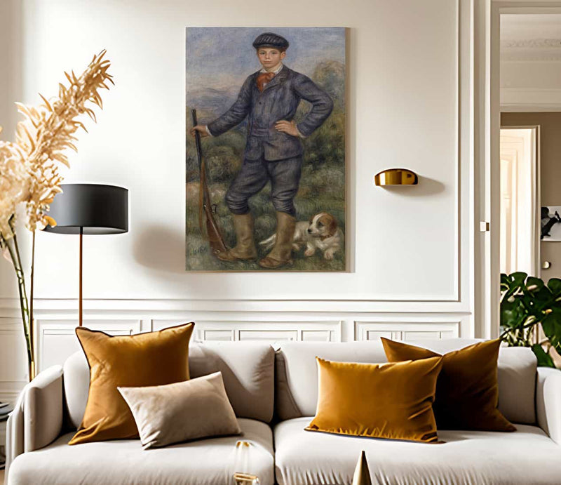 Jean As A Huntsman By Pierre Auguste Renoir Fine Art Print