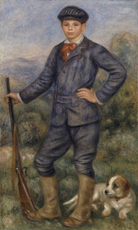 Jean As A Huntsman By Pierre Auguste Renoir Fine Art Print