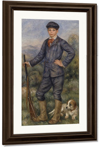 Jean As A Huntsman By Pierre Auguste Renoir Fine Art Print