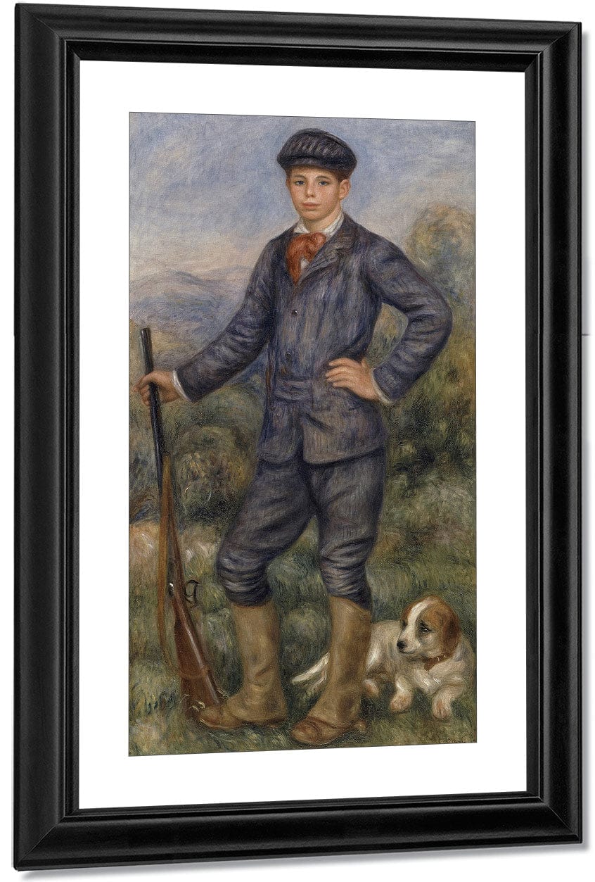 Jean As A Huntsman By Pierre Auguste Renoir Fine Art Print