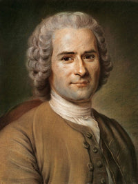 Jean Jacques Rousseau (1712 78) 1 By Maurice Quentin De La Tour Fine Art Print