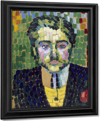 Jean Metzinger By Robert Delaunay Fine Art Print