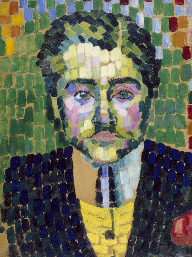 Jean Metzinger By Robert Delaunay Fine Art Print
