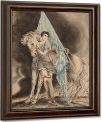 Jeanne D Arc By Louis Icart Fine Art Print