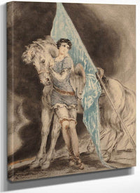 Jeanne D Arc By Louis Icart Fine Art Print