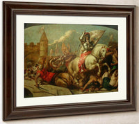 Jeanne D'arc Leaving Orleans By William Etty Fine Art Print