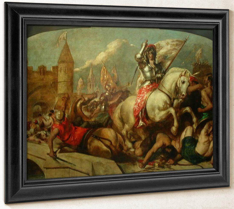 Jeanne D'arc Leaving Orleans By William Etty Fine Art Print