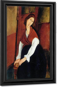 Jeanne Hebuterne 1919 By Amedeo Modigliani Fine Art Print