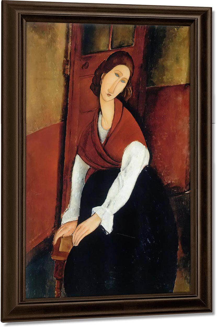 Jeanne Hebuterne 1919 By Amedeo Modigliani Fine Art Print