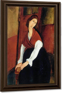 Jeanne Hebuterne 1919 By Amedeo Modigliani Fine Art Print