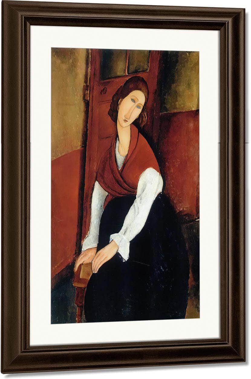 Jeanne Hebuterne 1919 By Amedeo Modigliani Fine Art Print