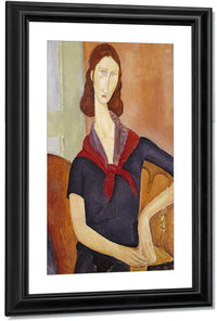 Jeanne Hebuterne (With A Scarf) By Amedeo Modigliani Fine Art Print
