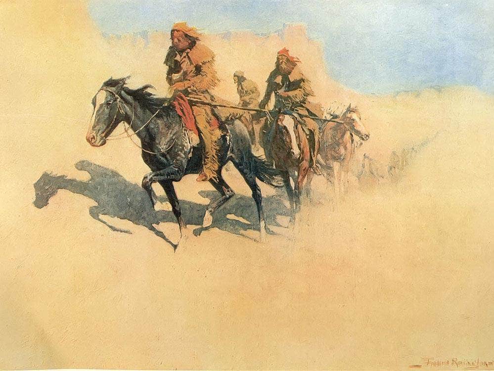 Jedediah Smith By Frederic Remington Fine Art Print