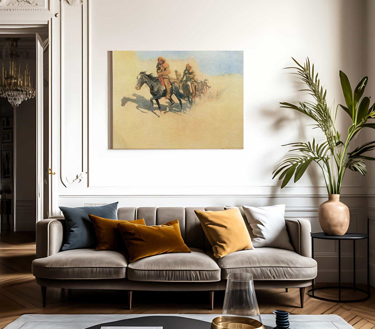 Jedediah Smith By Frederic Remington Fine Art Print