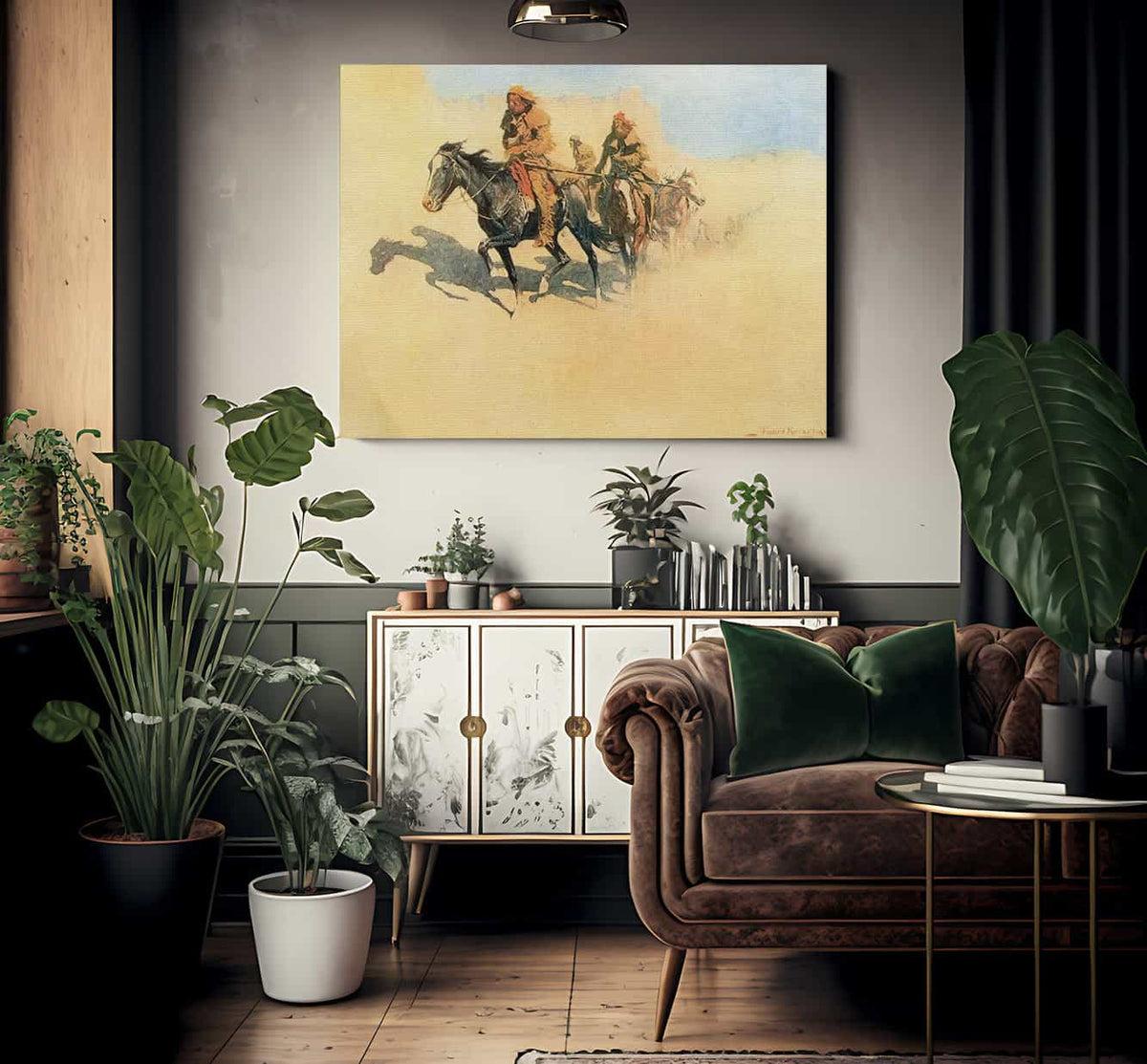 Jedediah Smith By Frederic Remington Fine Art Print