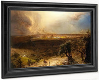 Jerusalem From The Mount Of Olives By Frederic Edwin Church Fine Art Print