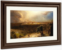 Jerusalem From The Mount Of Olives By Frederic Edwin Church Fine Art Print