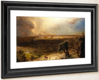 Jerusalem From The Mount Of Olives By Frederic Edwin Church Fine Art Print