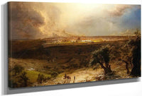 Jerusalem From The Mount Of Olives By Frederic Edwin Church Fine Art Print