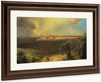 Jerusalem From The Mount Of Olives By Fredric Edwin Church Fine Art Print
