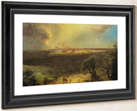 Jerusalem From The Mount Of Olives By Fredric Edwin Church Fine Art Print