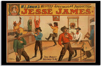 Jesse James  Vintage Poster Fine Art Print