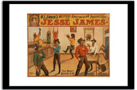 Jesse James  Vintage Poster Fine Art Print