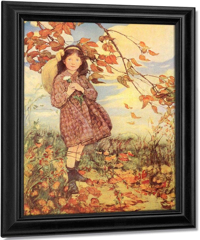 Jessie Wilcox Smith By Jessie Willcox Smith Fine Art Print