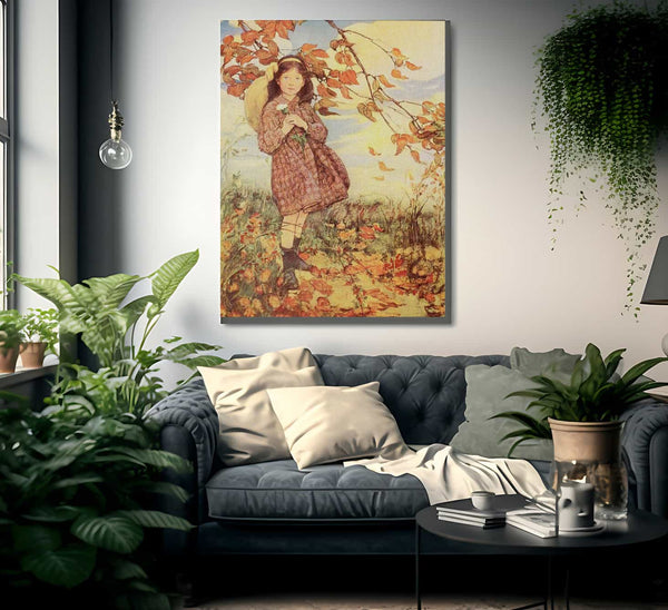 Jessie Wilcox Smith By Jessie Willcox Smith Fine Art Print