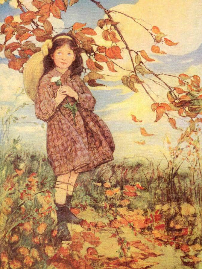 Jessie Wilcox Smith By Jessie Willcox Smith Fine Art Print