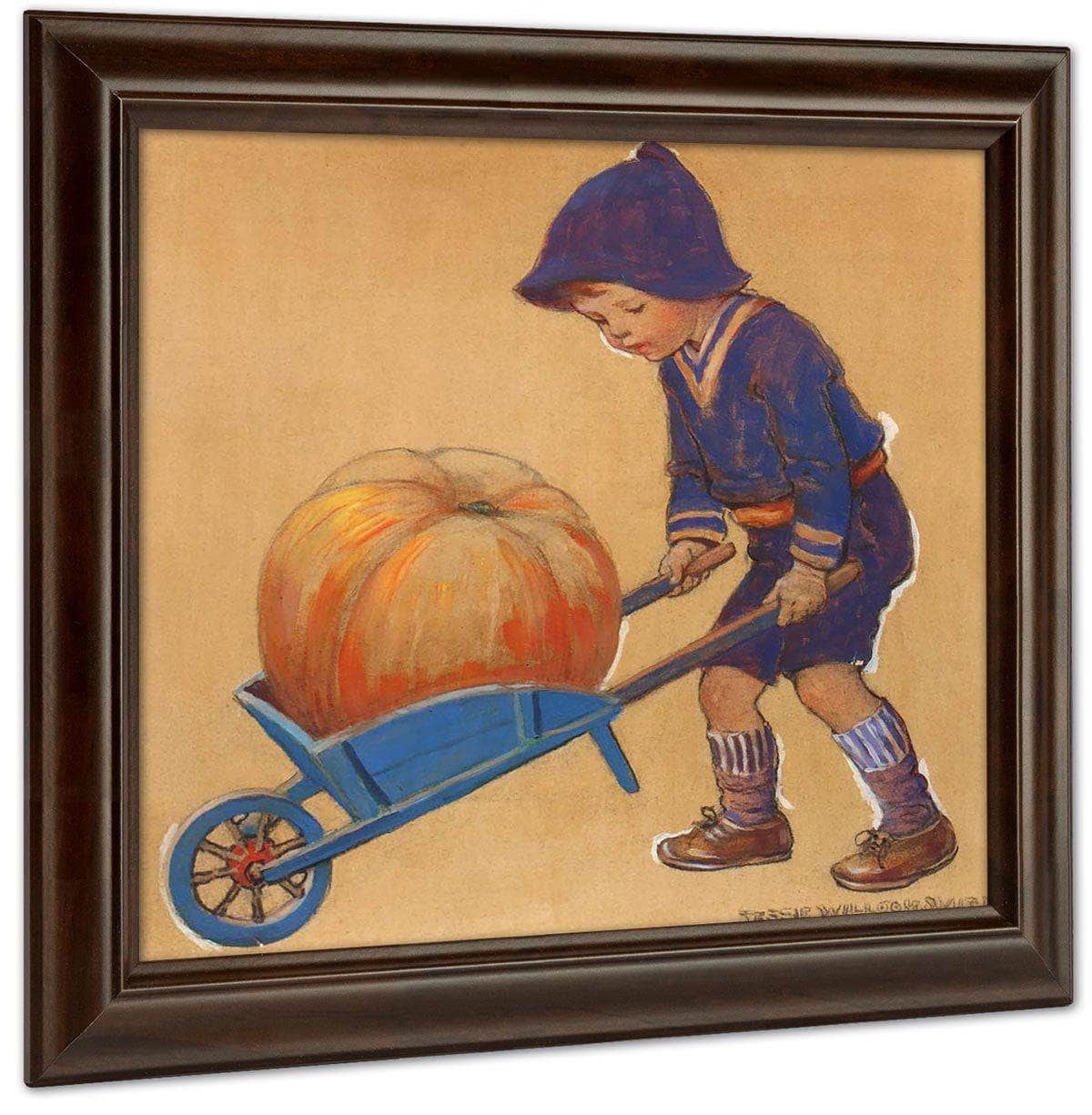 Jessie Willcox Smith 2076 Cropped Master By Jessie Willcox Smith Fine Art Print