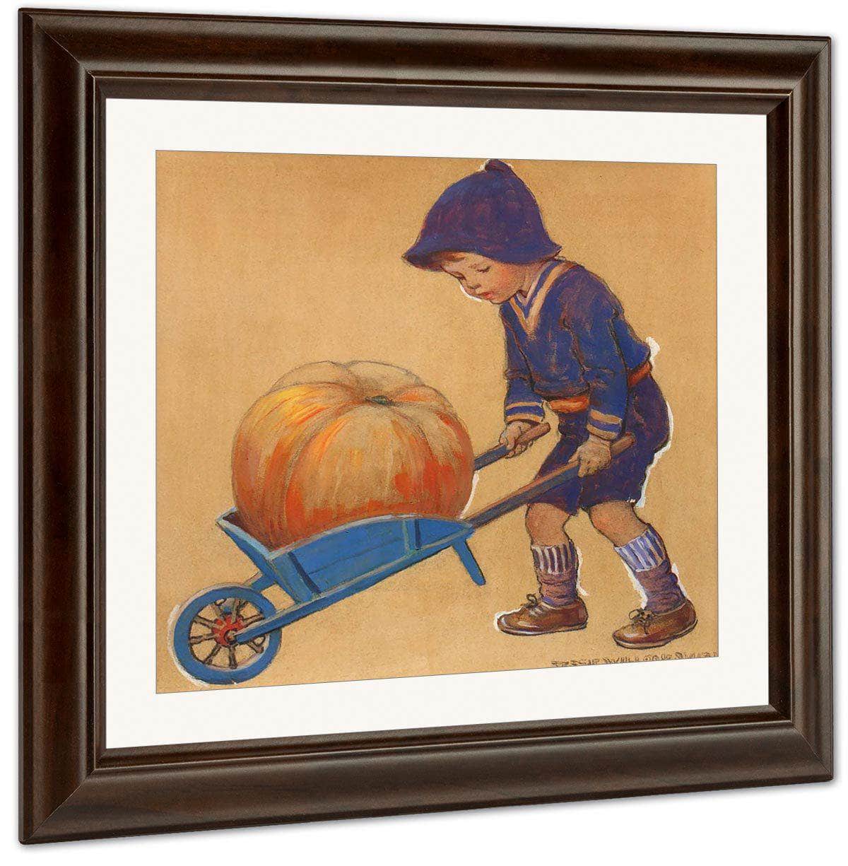 Jessie Willcox Smith 2076 Cropped Master By Jessie Willcox Smith Fine Art Print