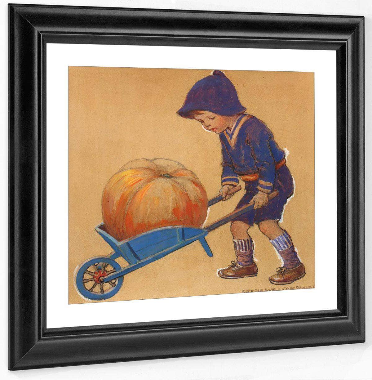 Jessie Willcox Smith 2076 Cropped Master By Jessie Willcox Smith Fine Art Print