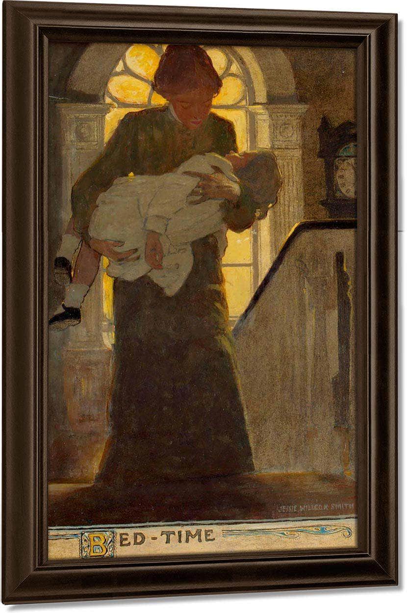 Jessie Willcox Smith 2963 Cropped Master By Jessie Willcox Smith Fine Art Print