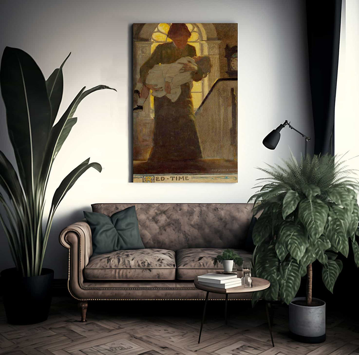 Jessie Willcox Smith 2963 Cropped Master By Jessie Willcox Smith Fine Art Print