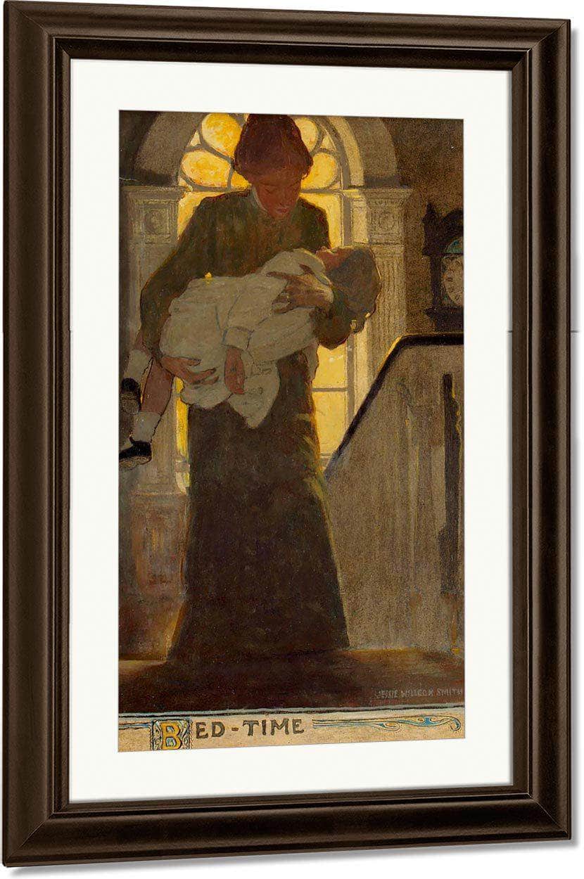 Jessie Willcox Smith 2963 Cropped Master By Jessie Willcox Smith Fine Art Print