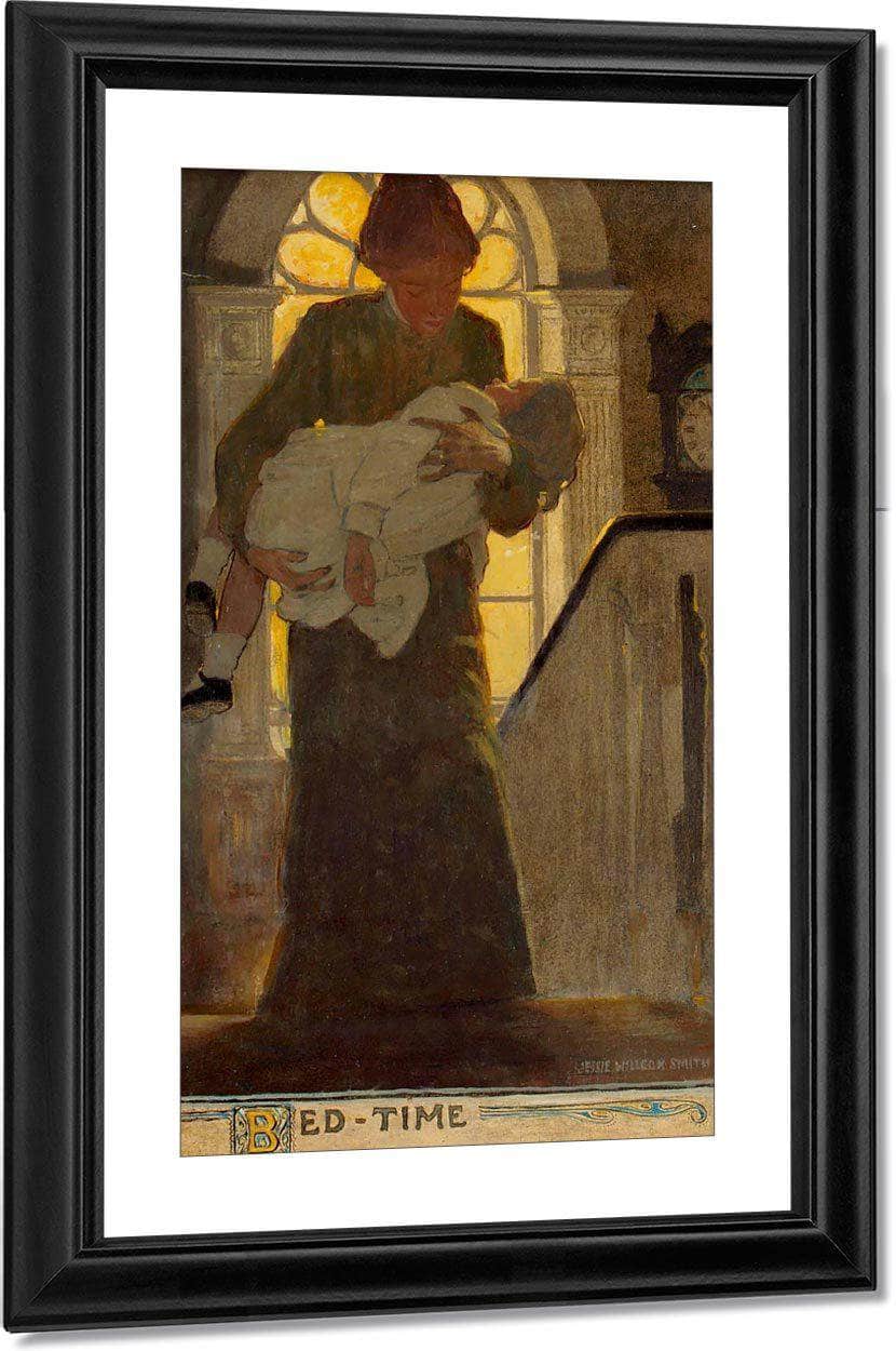 Jessie Willcox Smith 2963 Cropped Master By Jessie Willcox Smith Fine Art Print