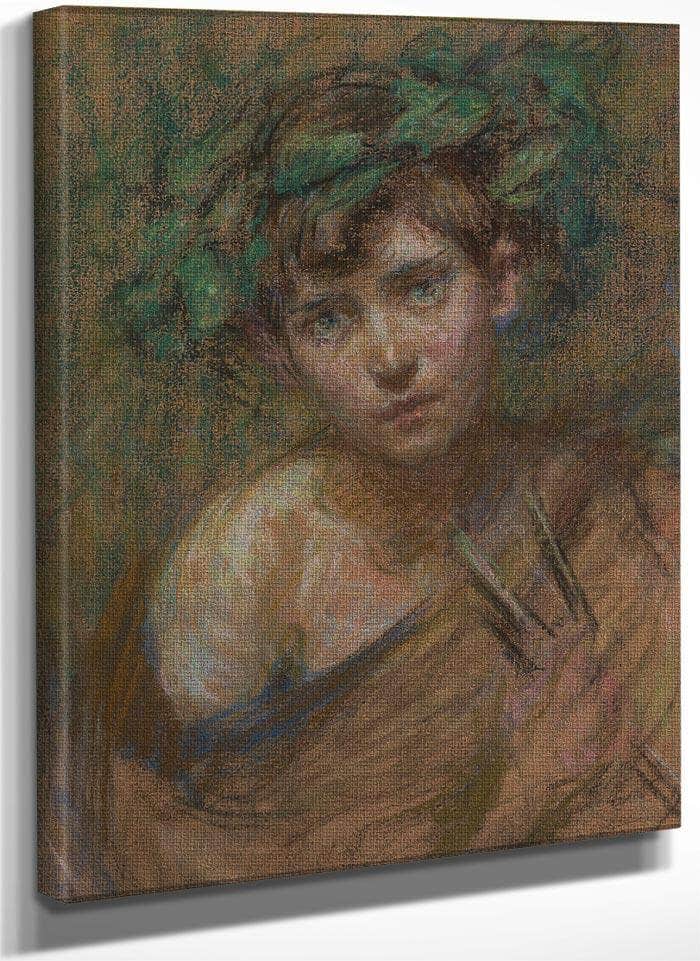 Jeune Faune By Alice Pike Barney Fine Art Print