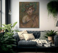 Jeune Faune By Alice Pike Barney Fine Art Print