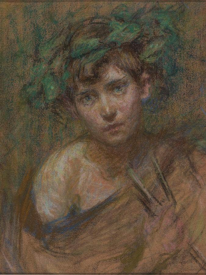 Jeune Faune By Alice Pike Barney Fine Art Print