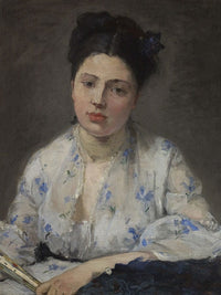 Jeune Femme By Berthe Morisot Fine Art Print