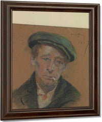 Jimmy Davis By Alice Pike Barney Fine Art Print