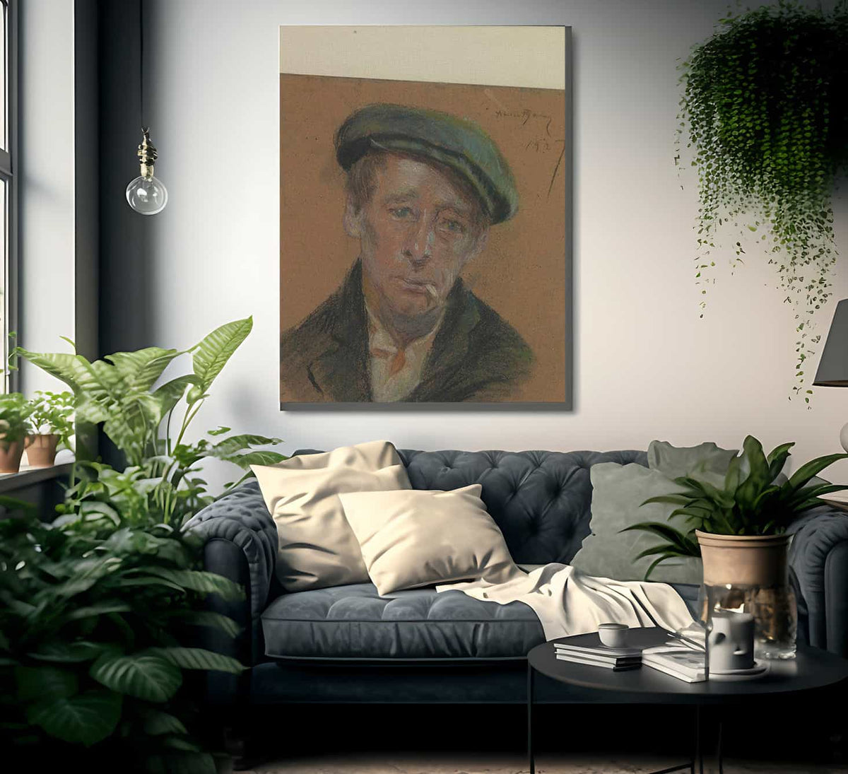 Jimmy Davis By Alice Pike Barney Fine Art Print